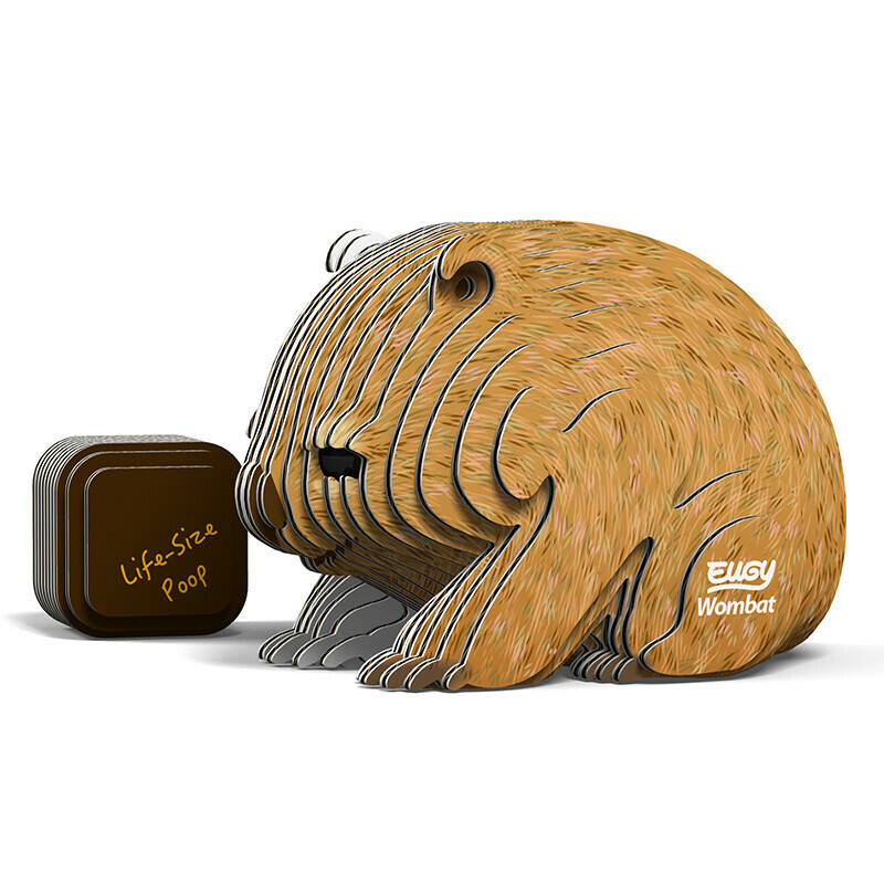 EUGY 3D Cardboard Kit Set Model - 078 Wombat