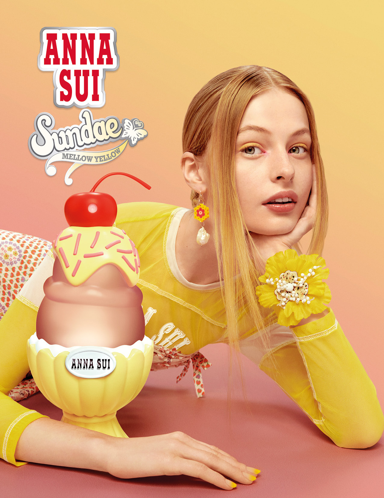 【鋒恩香水】ANNA SUI安娜蘇 果漾聖代淡香水50ml-樂夏百香