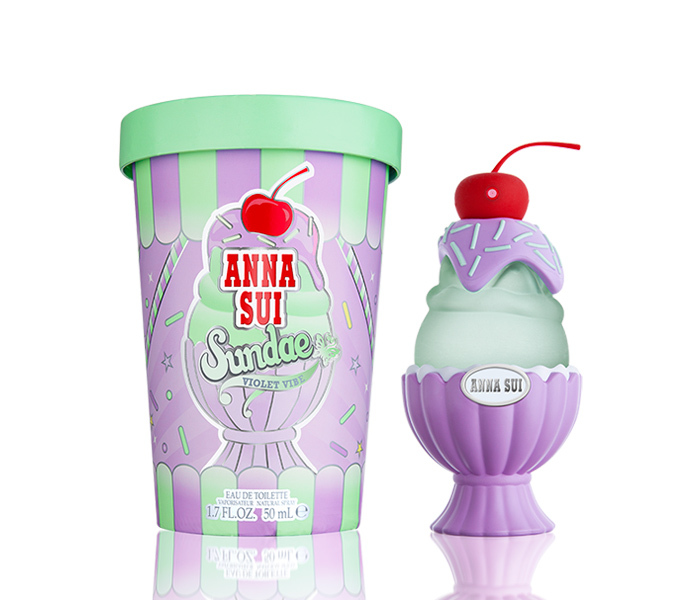 【鋒恩香水】ANNA SUI安娜蘇 果漾聖代淡香水50ml-戀愛紫檸