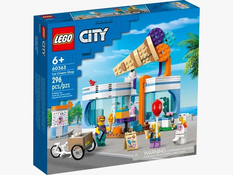 LEGO 60363 Ice-Cream Shop 雪糕店 (City)