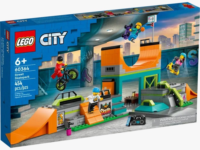 LEGO 60364 Street Skatepark 滑板公園 (City)