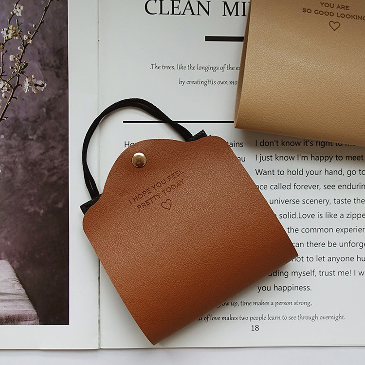 AJPEACE自訂款皮質口罩套