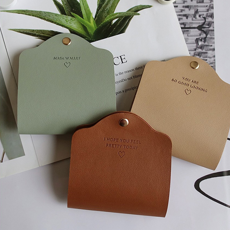 AJPEACE自訂款皮質口罩套