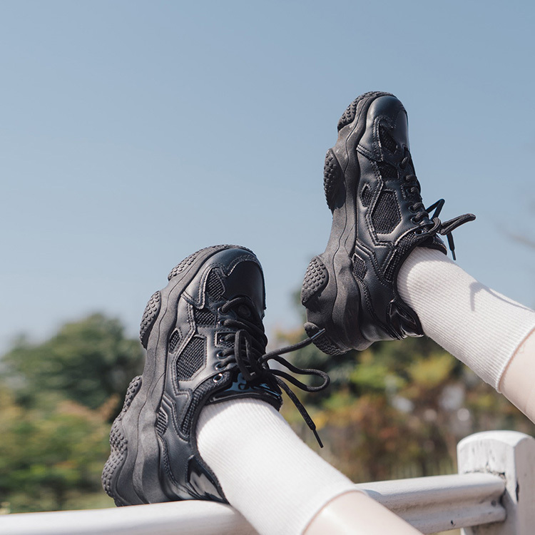 百搭厚底老爹鞋