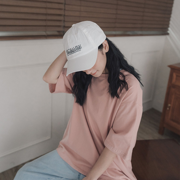 透氣繡字棒球帽