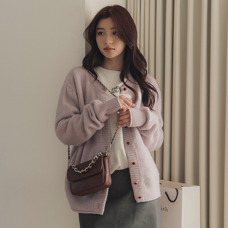 附背帶荔枝皮革包