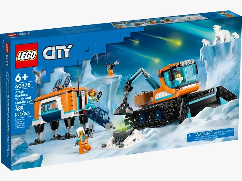 LEGO 60378 Arctic Explorer Truck and Mobile Lab 極地探險家號卡車和移動實驗室 (City)