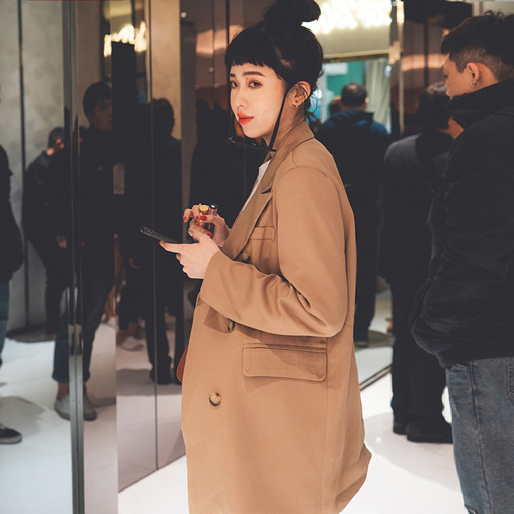 雙排釦西裝外套