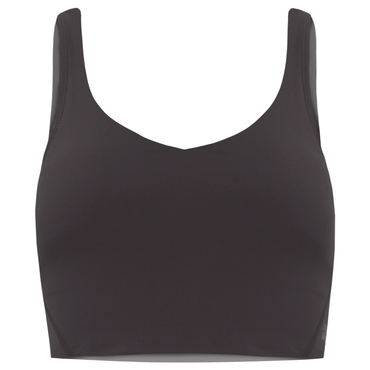 女款美背彈力運動內衣 深碳灰