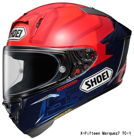 SHOEI X-15 MARQUEZ 7 TC-1 全罩 競賽