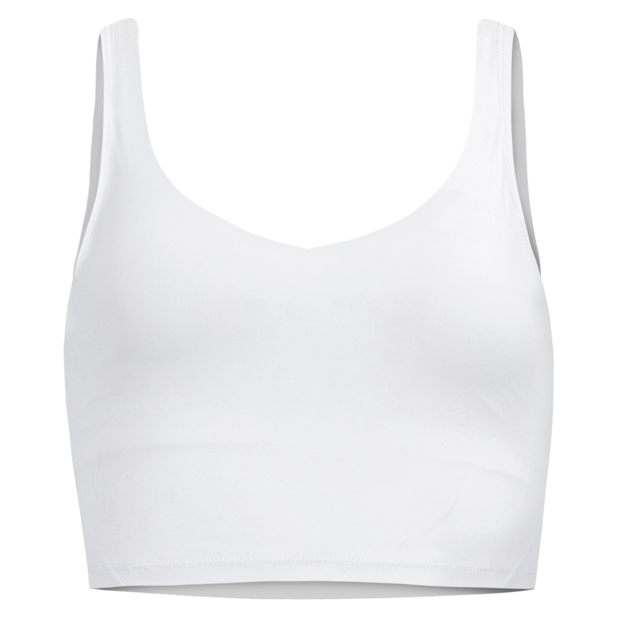 女款美背彈力運動內衣 白