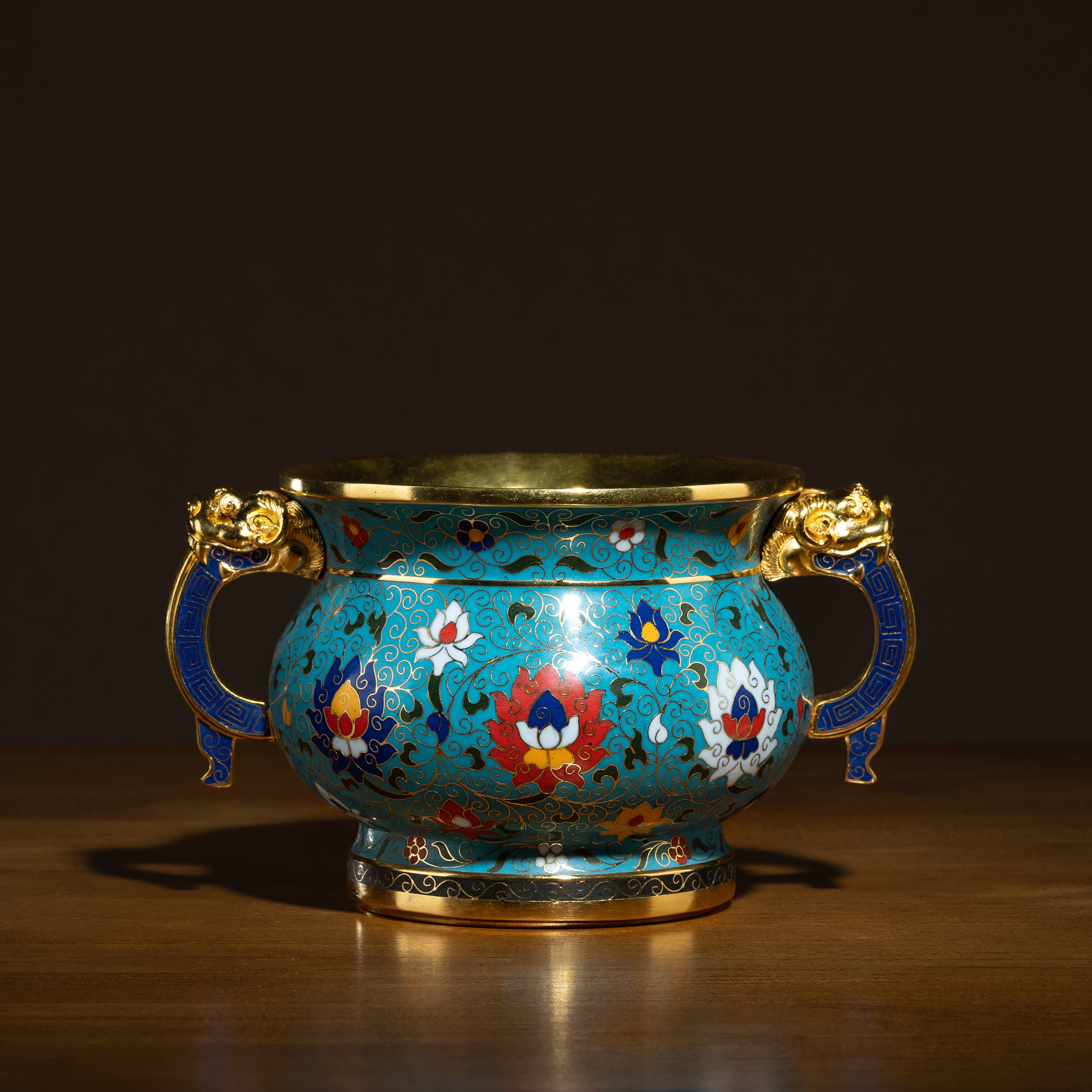 龍耳爐(景泰藍)◇已停產◇