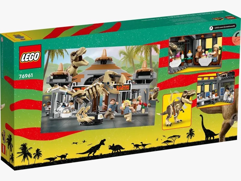 LEGO 76961 Visitor Center: T. rex & Raptor Attack 霸王龍和迅猛龍攻擊 (Jurassic World，侏羅紀世界)