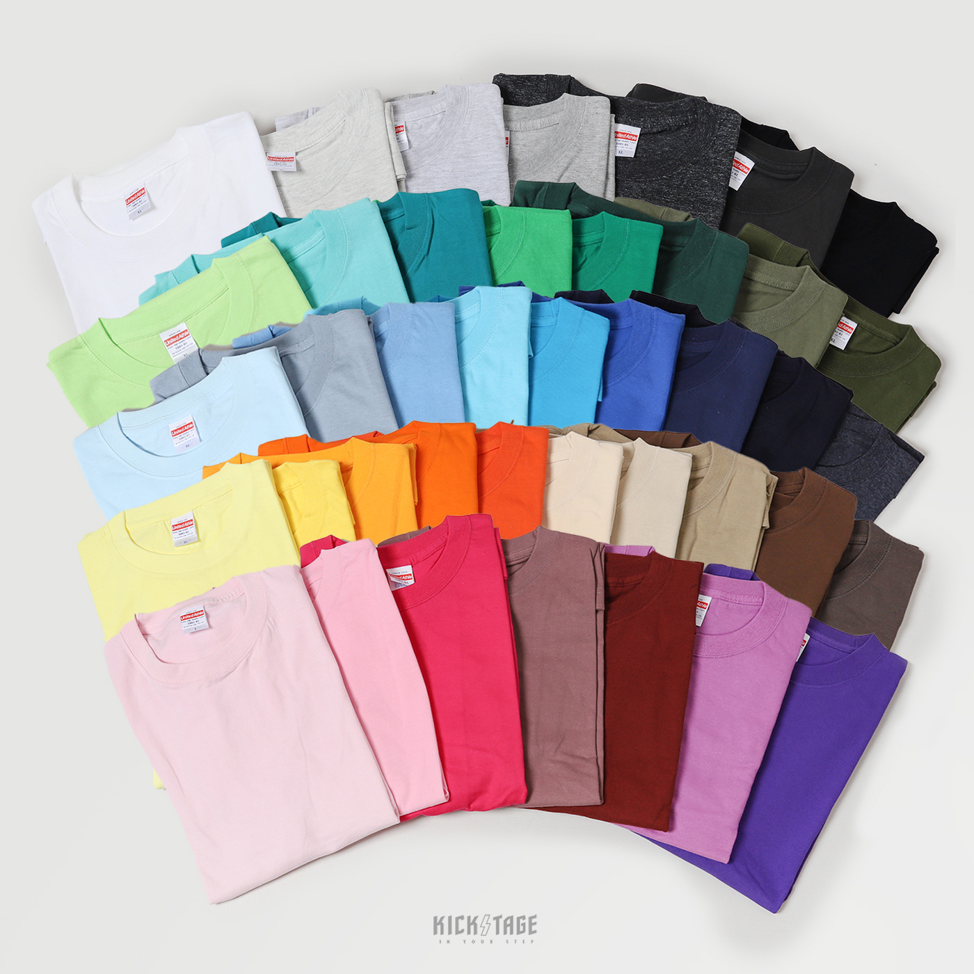 42色現貨 United Athle 5001-01 TEE 多色 5.6磅 高磅數 純棉 素面 T恤 短T 素T 日本【500101】