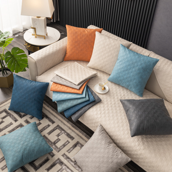 格林紋科技布沙發墊