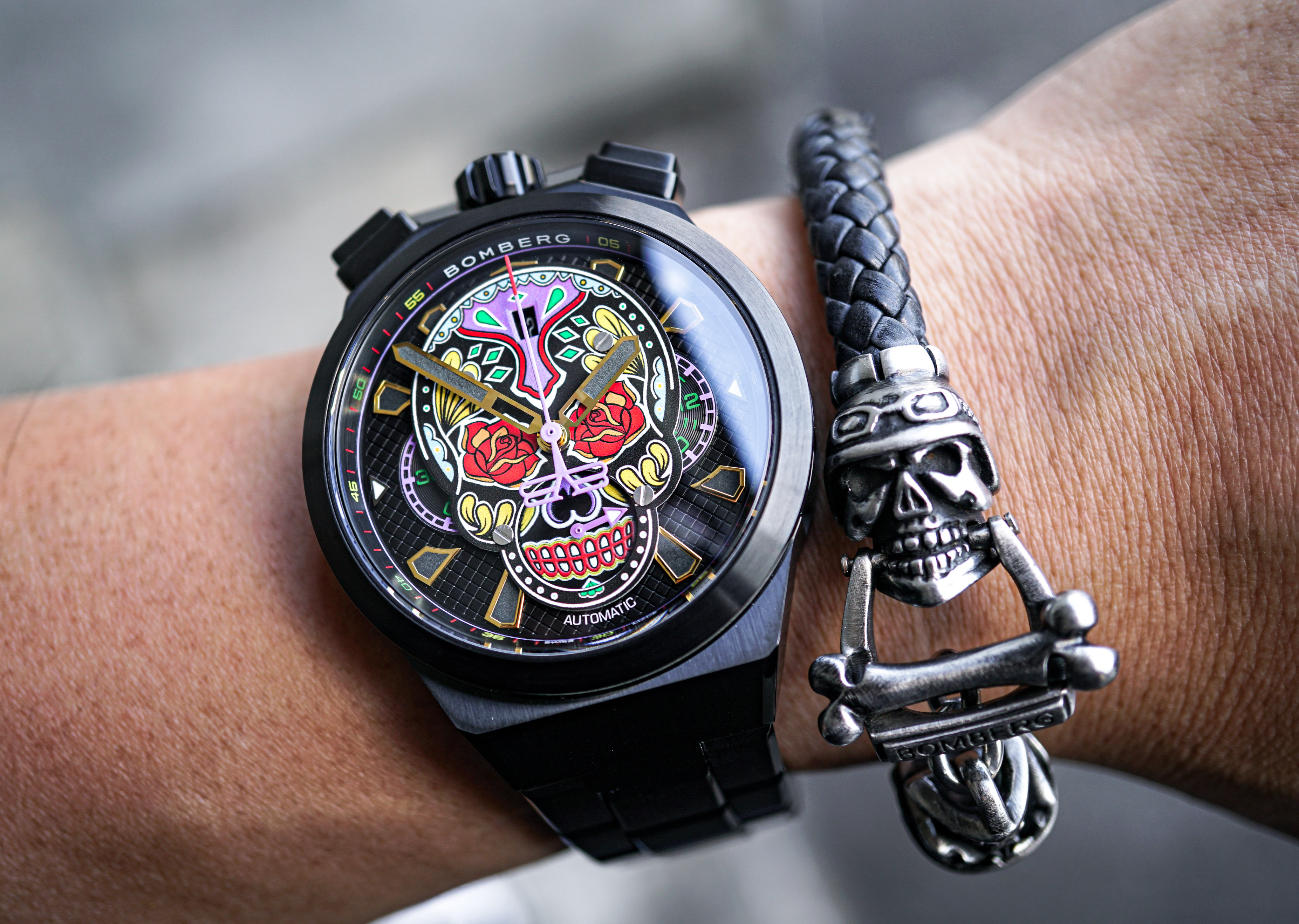 BOLT-68 NEO系列 黑色卡拉維拉機械計時碼錶