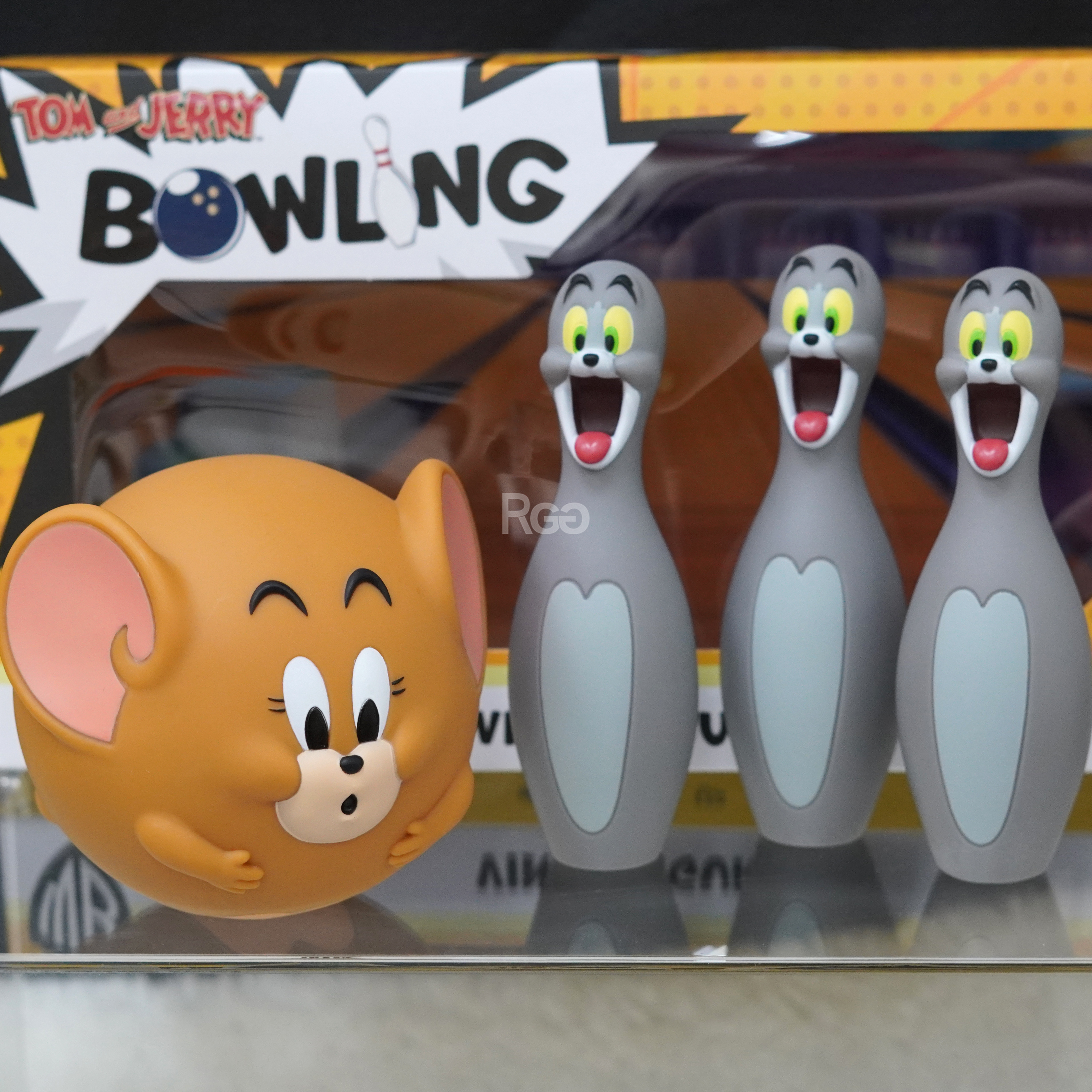Soap Studio 湯姆貓與傑利鼠 保齡球造型公仔 雕像