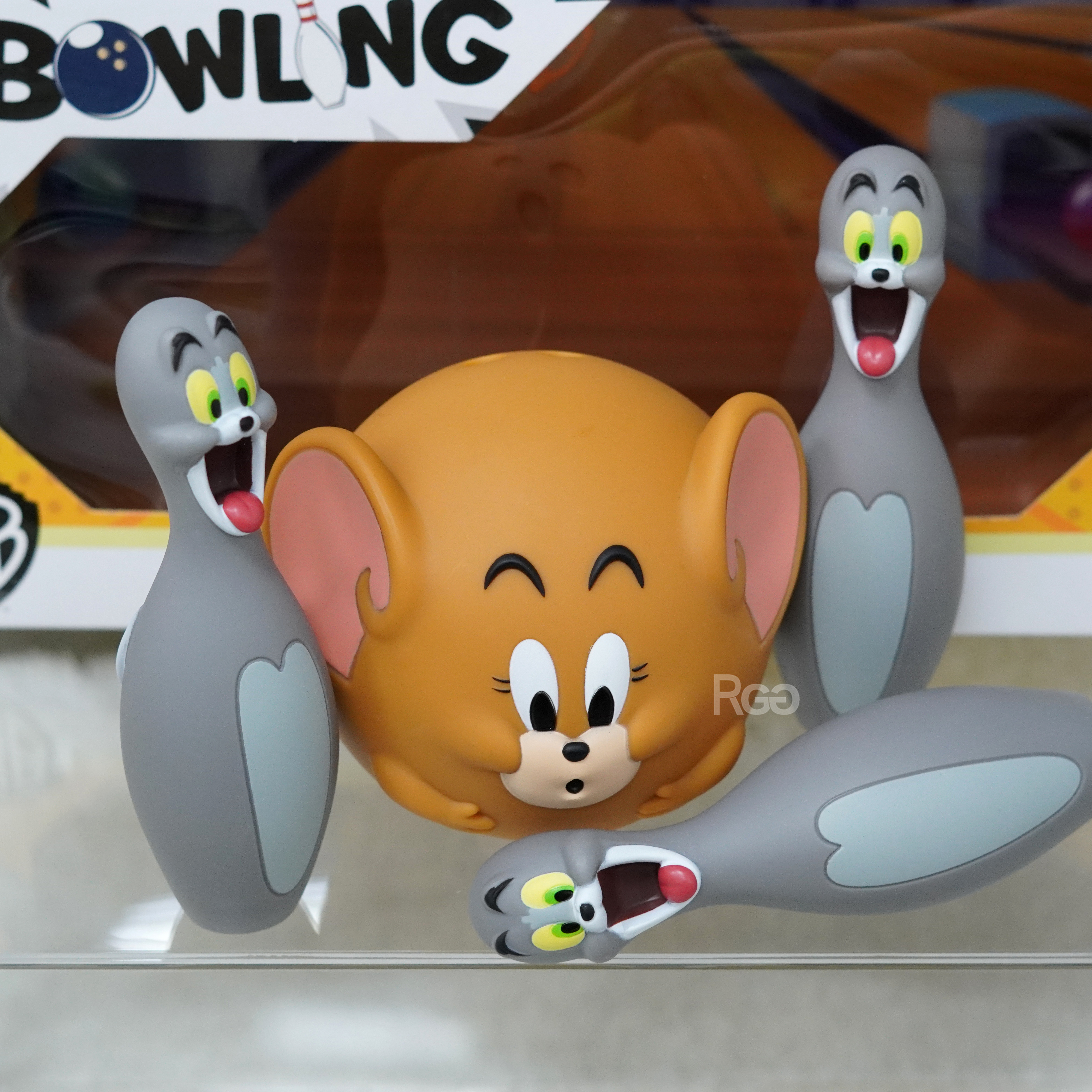 Soap Studio 湯姆貓與傑利鼠 保齡球造型公仔 雕像