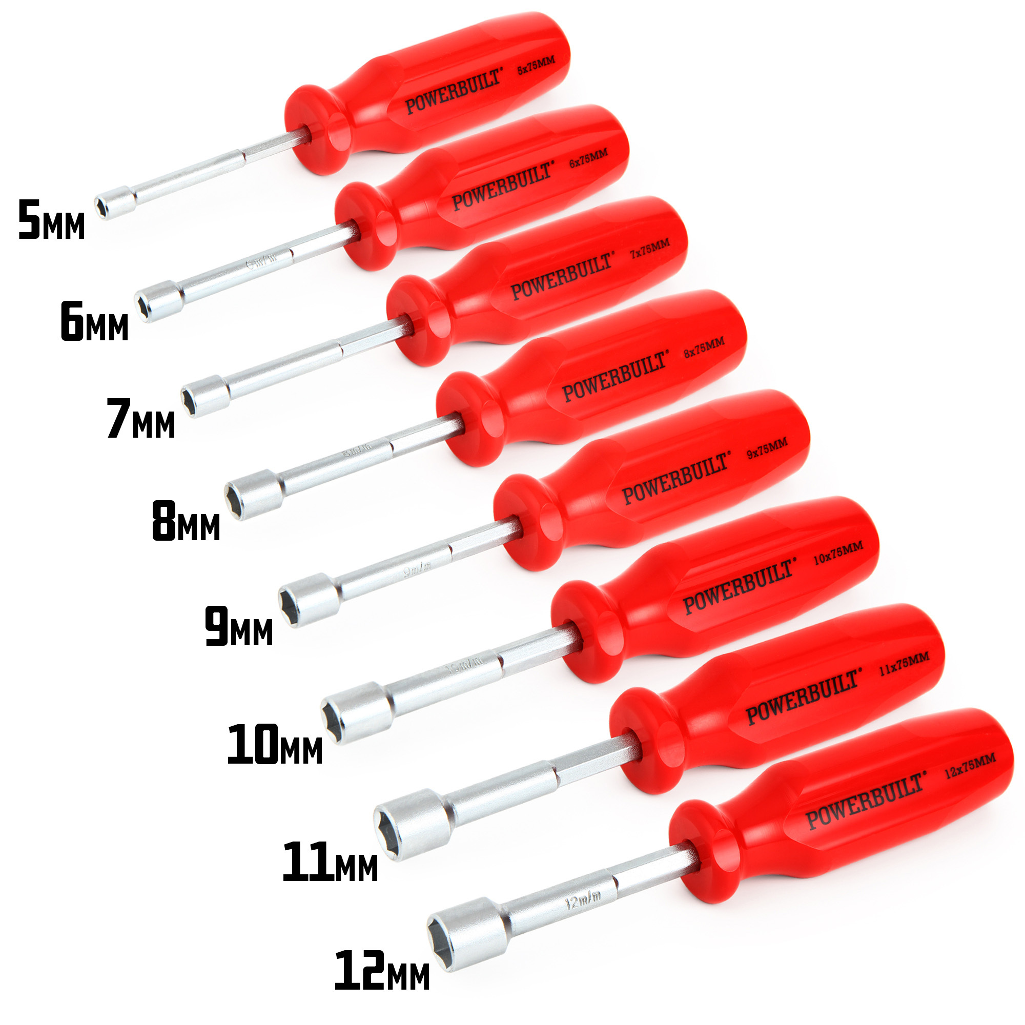 Powerbuilt 8件式套筒螺絲起子組