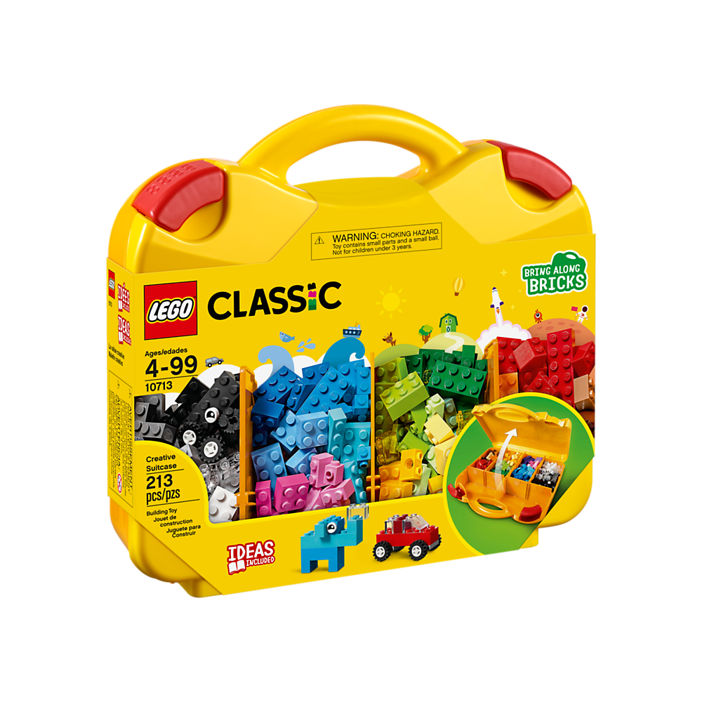 【LEGO 樂高】磚星球〡10713 經典系列 創意手提箱 Creative Suitcase