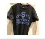 [S] SUPERDRY VINTAGE ATHLETIC TEE,BLACK, M1011331A-02A (SSD86)