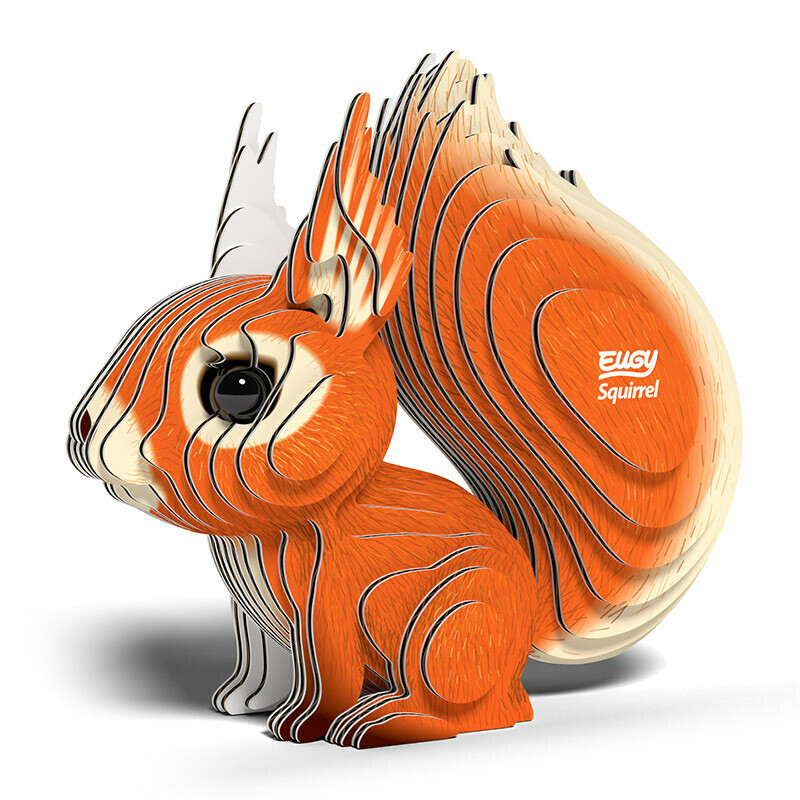 EUGY 3D Cardboard Kit Set Model - 083 Squirrel