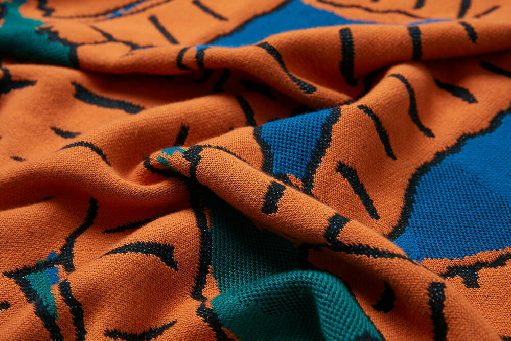 Dancing Tigers Throw X ericoco