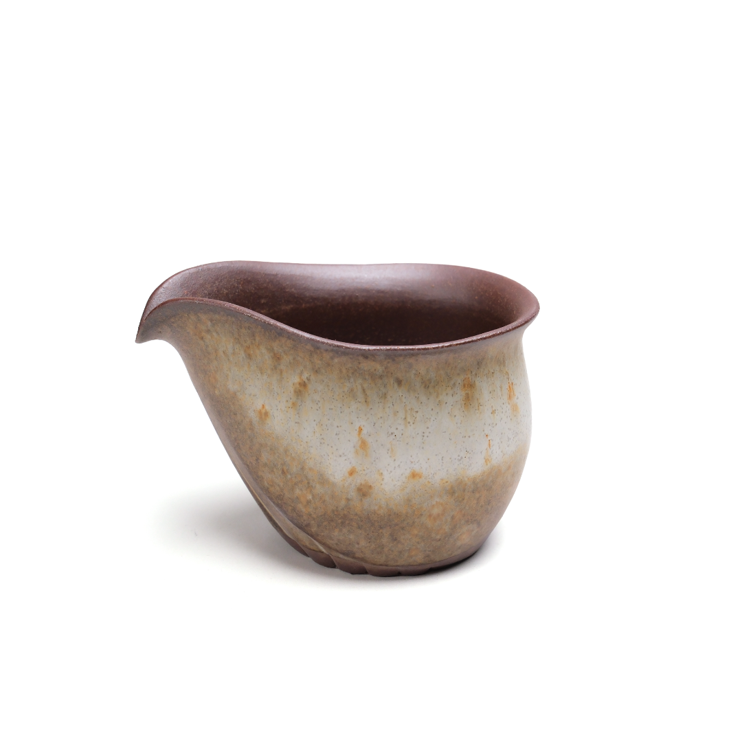 陶作坊│馬年老岩泥茶海_綠霜染