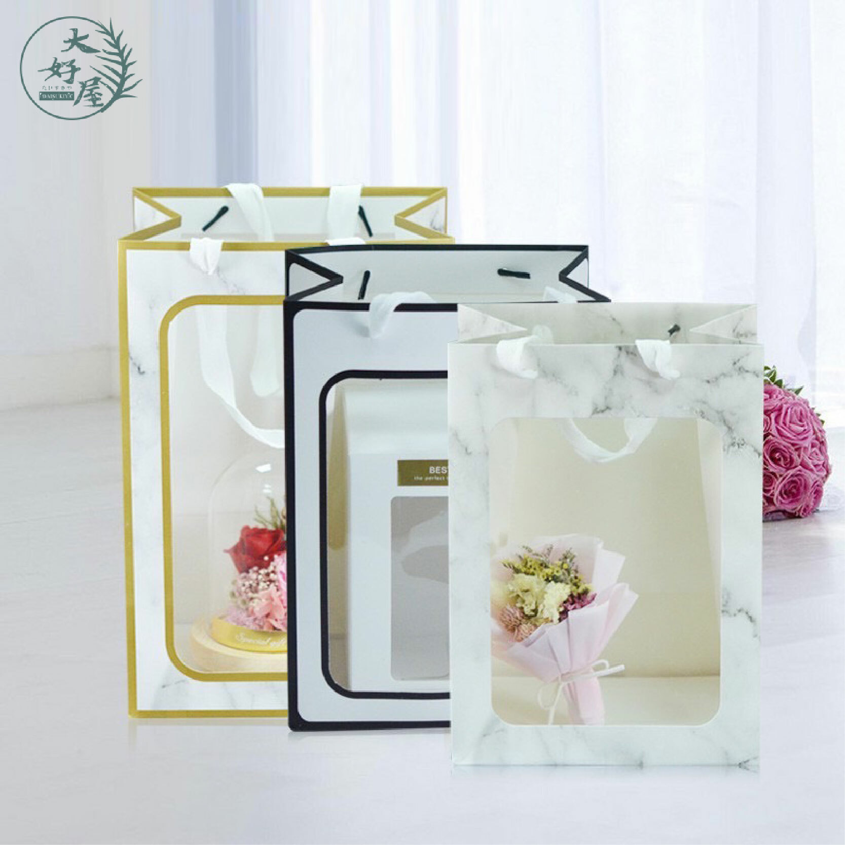 透視提袋(透明櫥窗手提袋)