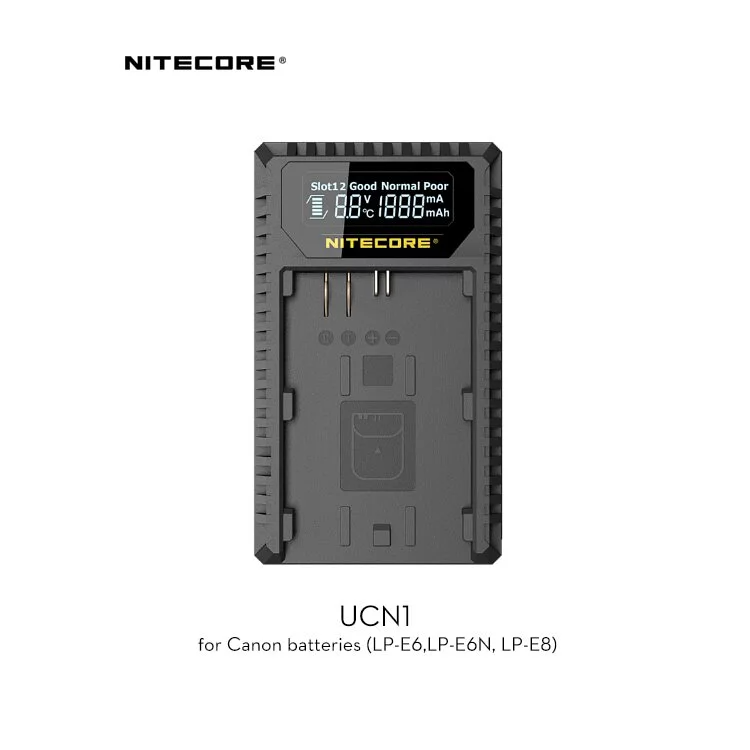 Nitecore 相機USB充電器 (for Canon) UCN1 / UCN2 PRO / UCN5