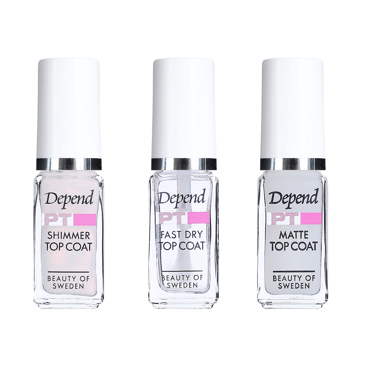 PT甲油面油三件裝 (光澤/霧面/珠光) #3352