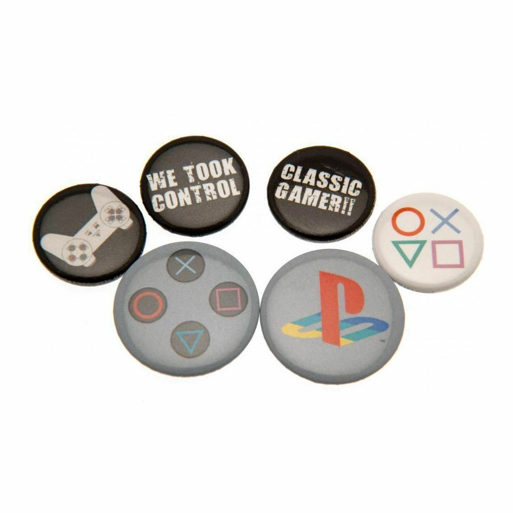 PlayStation一套6個襟章套裝