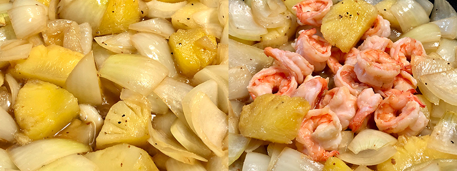 鳳梨蝦球-步驟13&14【天時莓果TimesBerries】冷凍莓果 ‧ 有機莓果