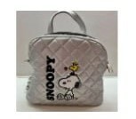 [S] LE.JUNEV SNOOPY QUILTED CONVERTIBLE BAG,SILVER, SLJV143 (SLJV143)