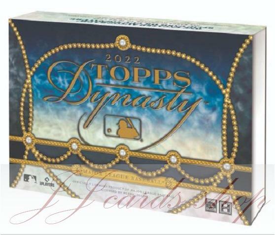 MLB 2022 Topps Dynasty Baseball 皇朝 王朝 高檔 限量 棒球卡 卡盒