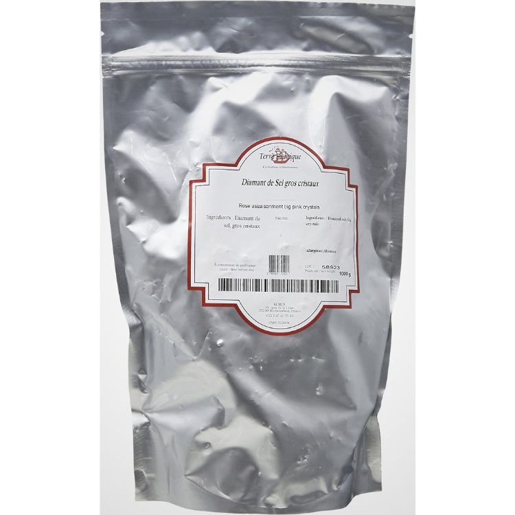 French Terre Exotique Diamond Salt, big crystals (1000g)