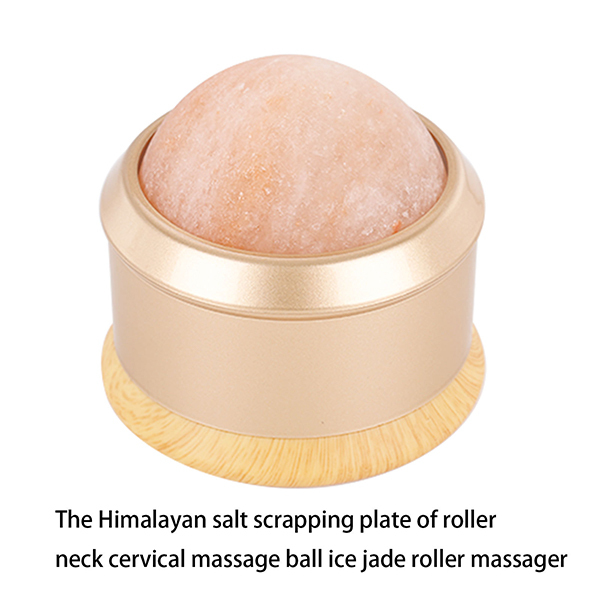 AKI Japan Salt Ball Ice Roller Gua Sha Board Meridian Massager (A0164)