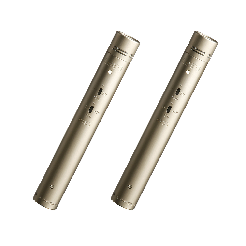 Rode Rode / NT55 Matched Pair 電容式麥克風(台灣代理公司貨) — 三峽麥克風｜YA! 玩音樂