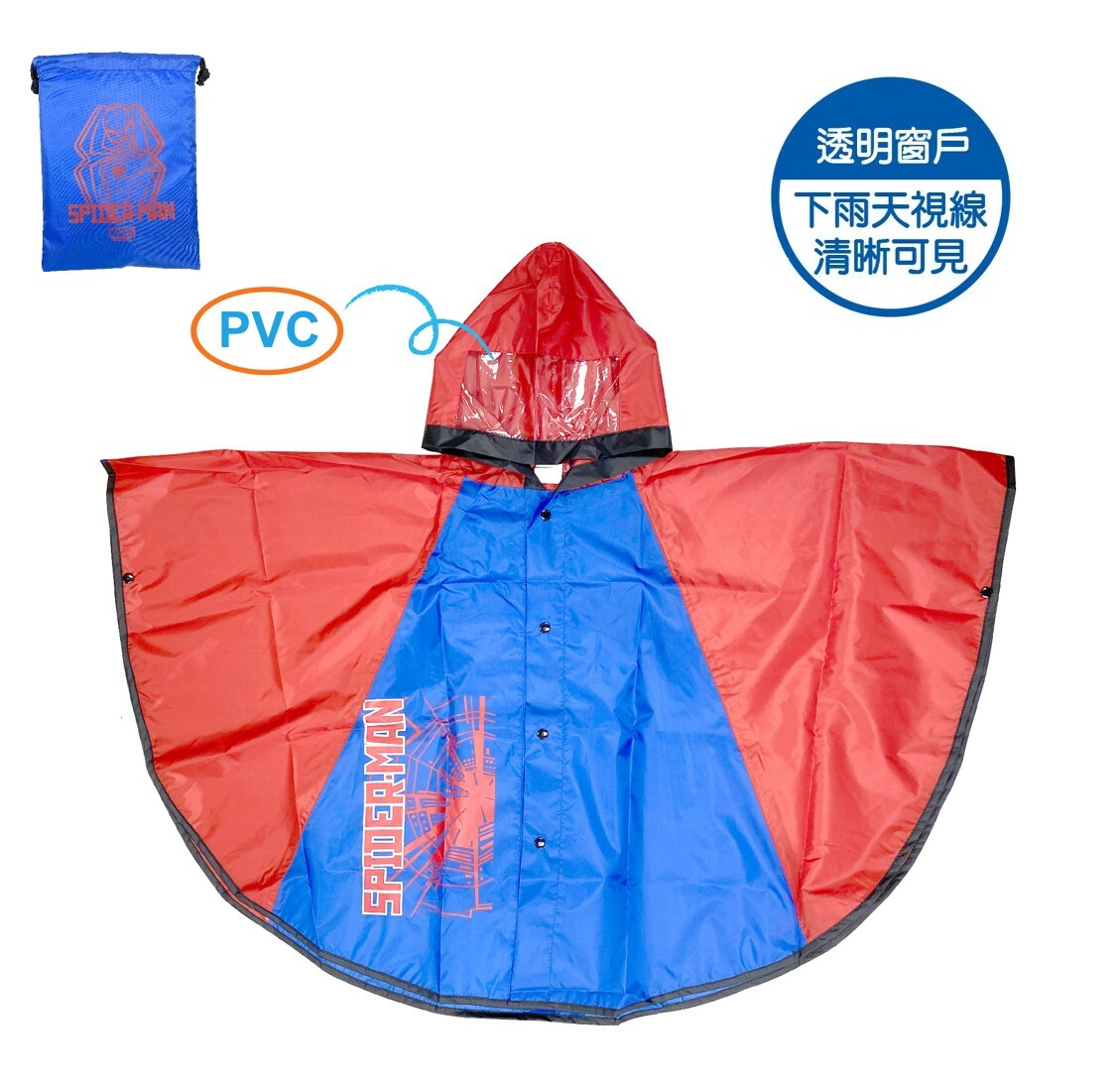 蜘蛛俠 - 滌綸雨衣斗篷