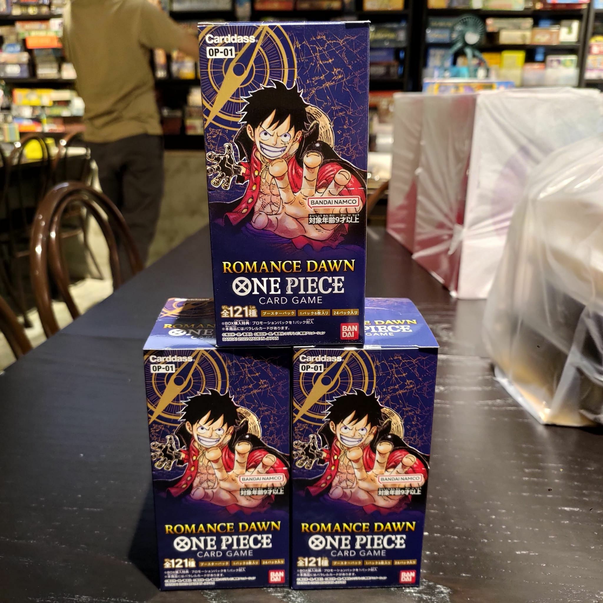 BANDAI carddass one piece OP01