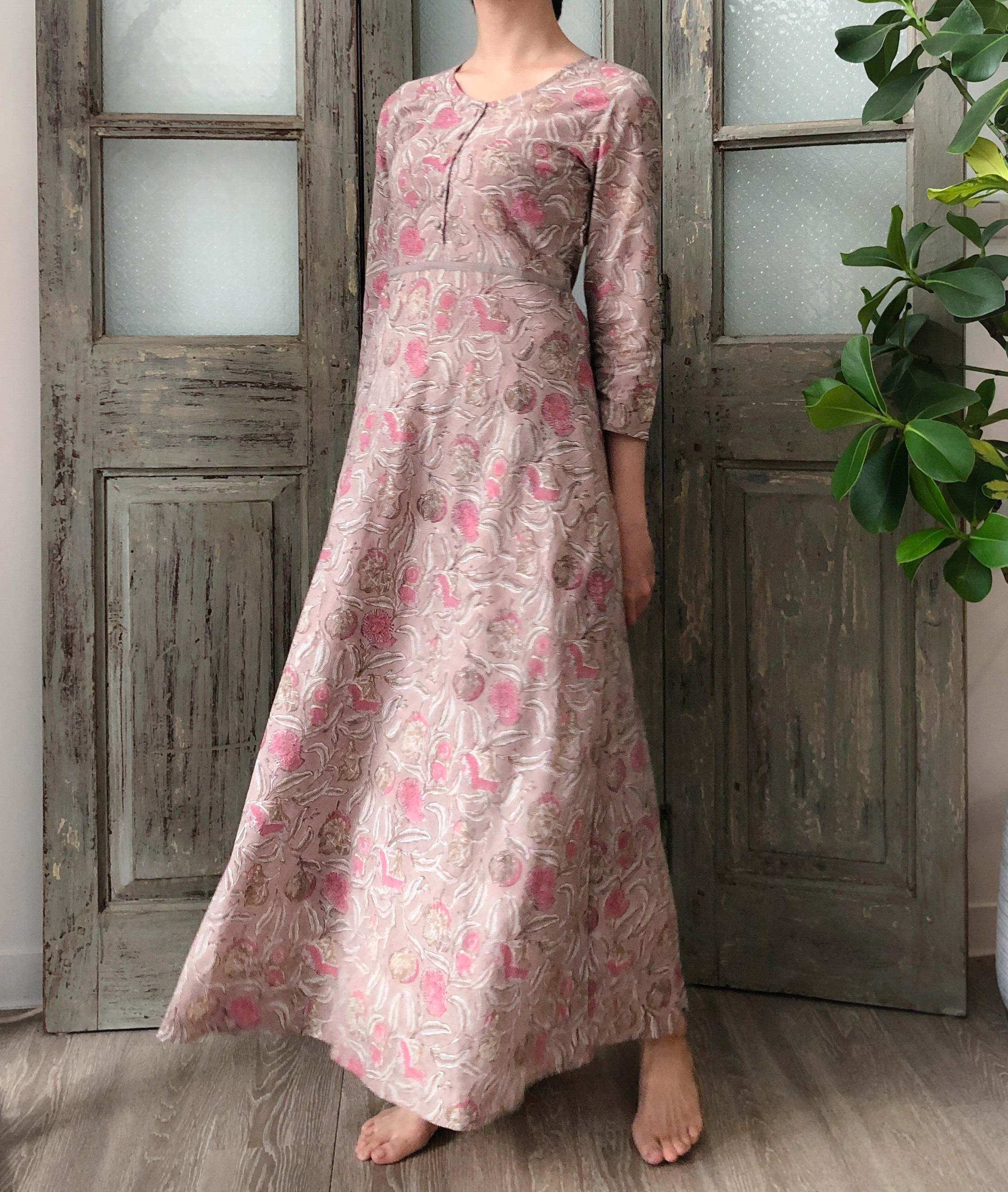 Season's Whisper 四季物語 雪粉灰 Grace Dress