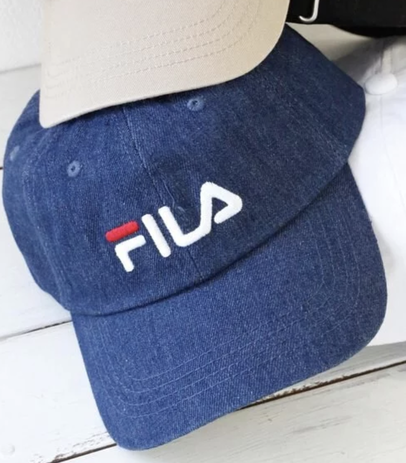 日版 FILA Liner Logo Low Cap 棒球帽