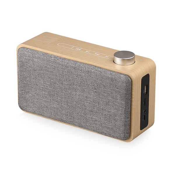 Japan AKI Wireless Wooden Bluetooth Audio Subwoofer Speaker (A0170)