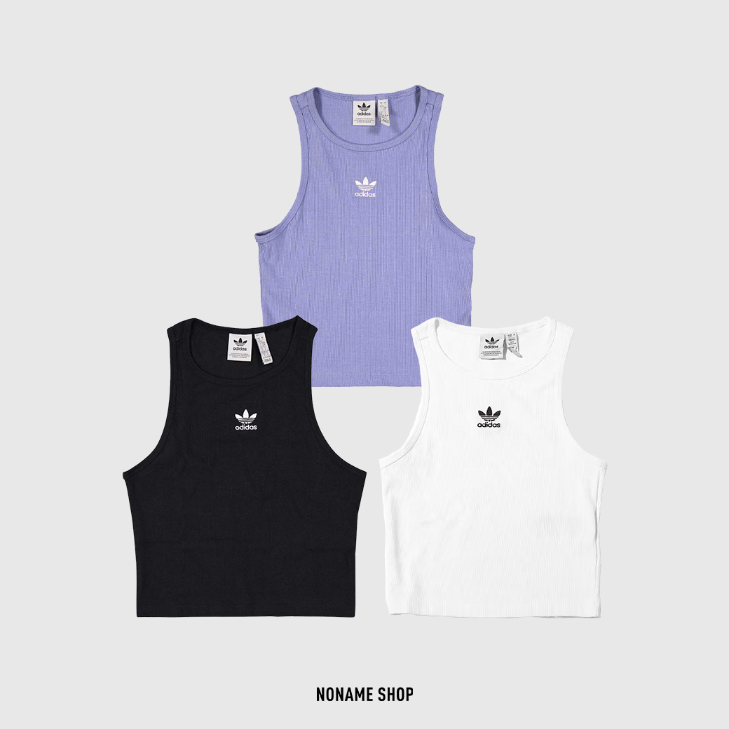 ADIDAS OG 三葉草 夏季 羅紋 背心 三色 (女款)
