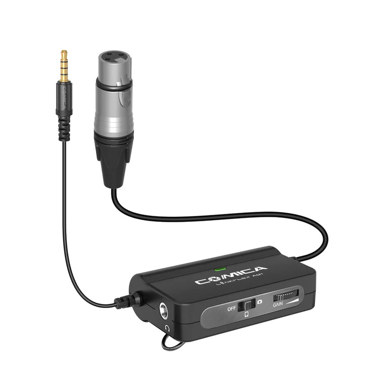 COMICA LinkFlex AD1 XLR-3.5mm 咪高峰轉接器