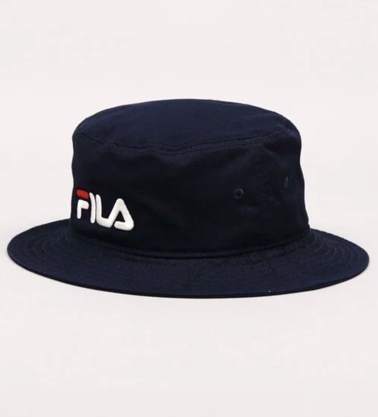 日版 Fila Logo 漁夫帽 - 軍藍色