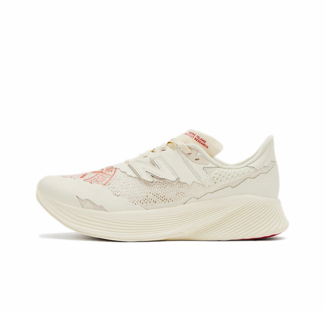 代購 New Balance x STONE ISLAND 聯名elite V2 跑步鞋 運動鞋 白紅-