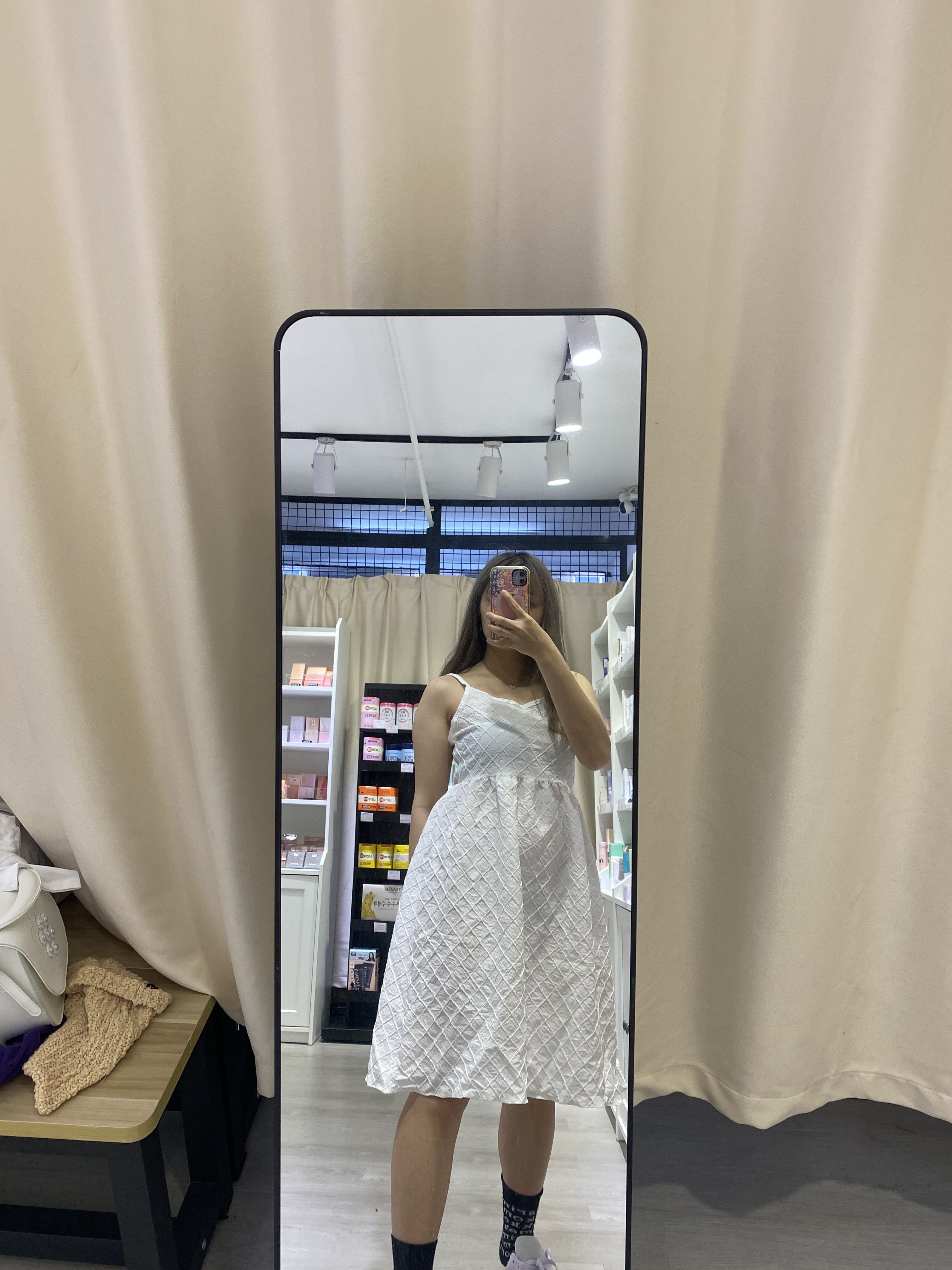 05《預訂品》法式吊帶裙 （白色現貨）