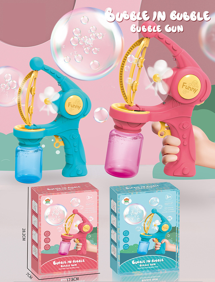 flower bubble gun