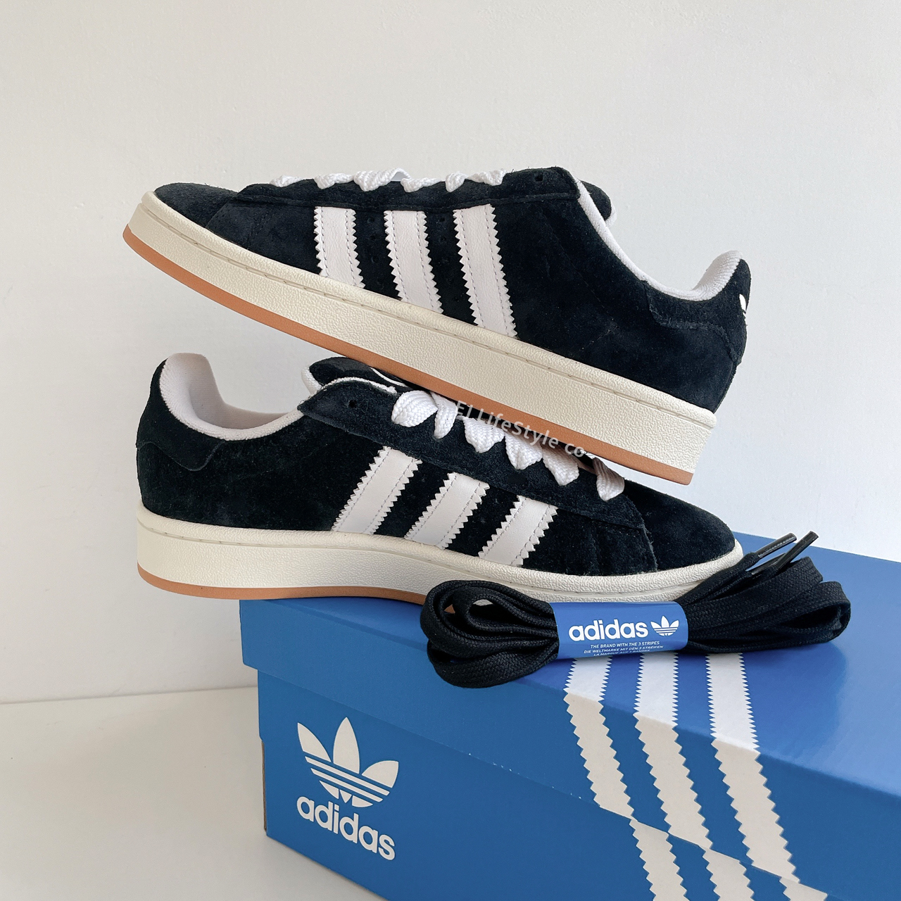 ADIDAS CAMPUS 00S 麵包鞋 三葉草 黑白 焦糖底 HQ8708 / 現貨+調貨